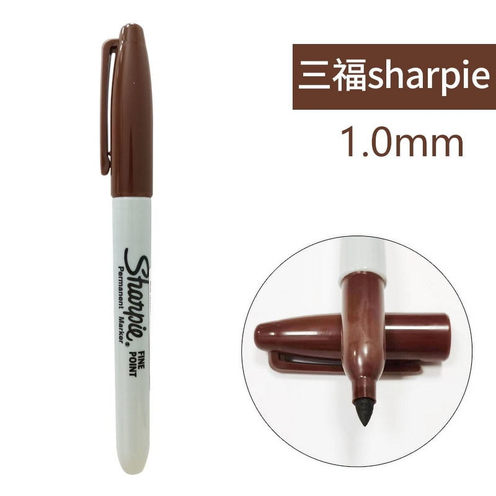 11 Colors Sharpie Paint Marker Waterproof Fine Point 1mm Permanent Art Dust-free Marker Pen Creative Doodling Writing Stationery yellow